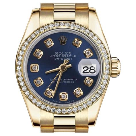 rolex donna quadrante marrone|Rolex Datejust da donna in oro 18Kt con quadrante marrone.